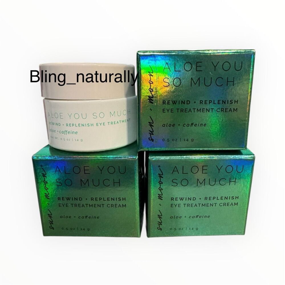 Sun & Moon Aloe You So Much Eye Treatment Cream Caffeine